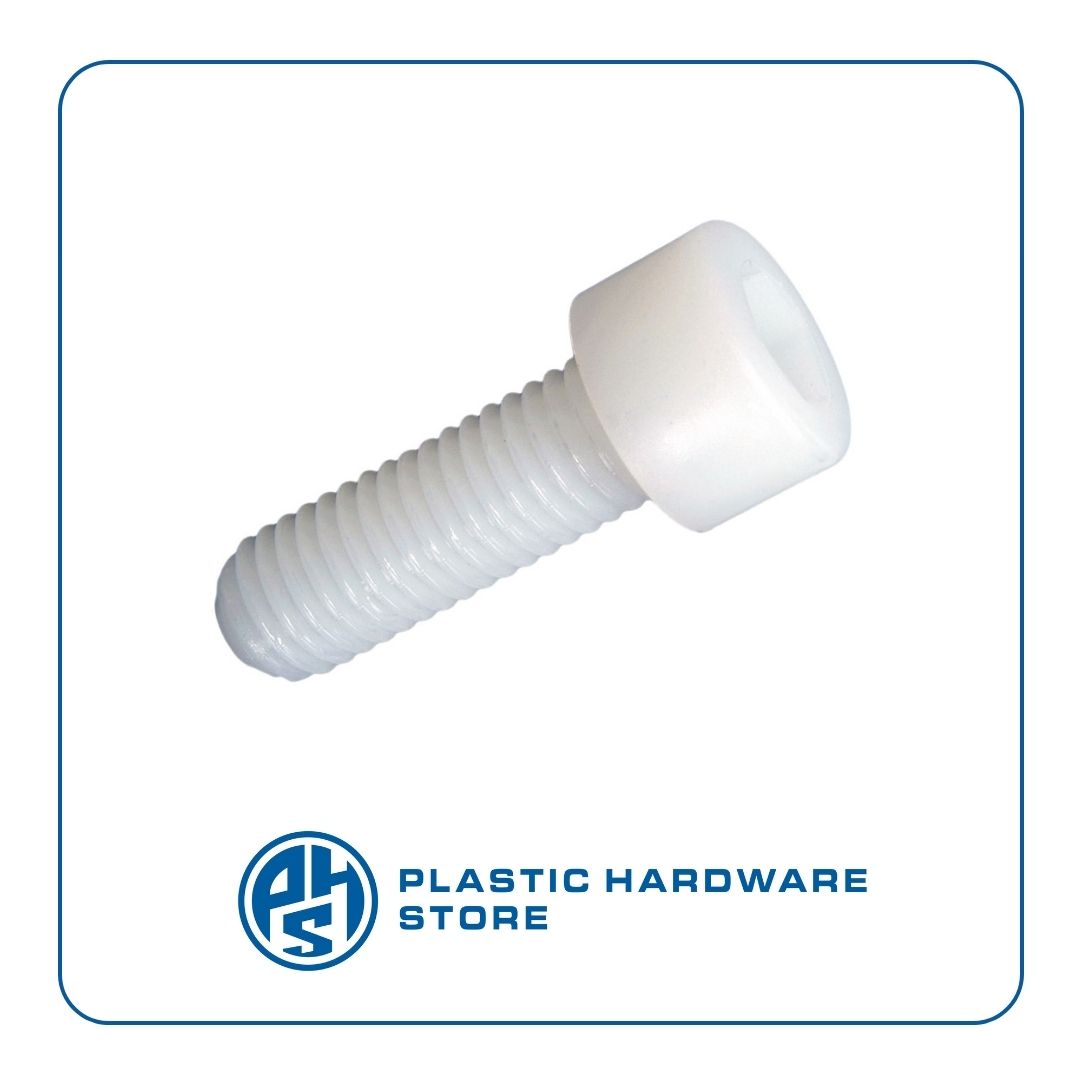 VITI TESTA ZIGRINATA IN PLASTICA – DIN 963 - Plastic Hardware Store