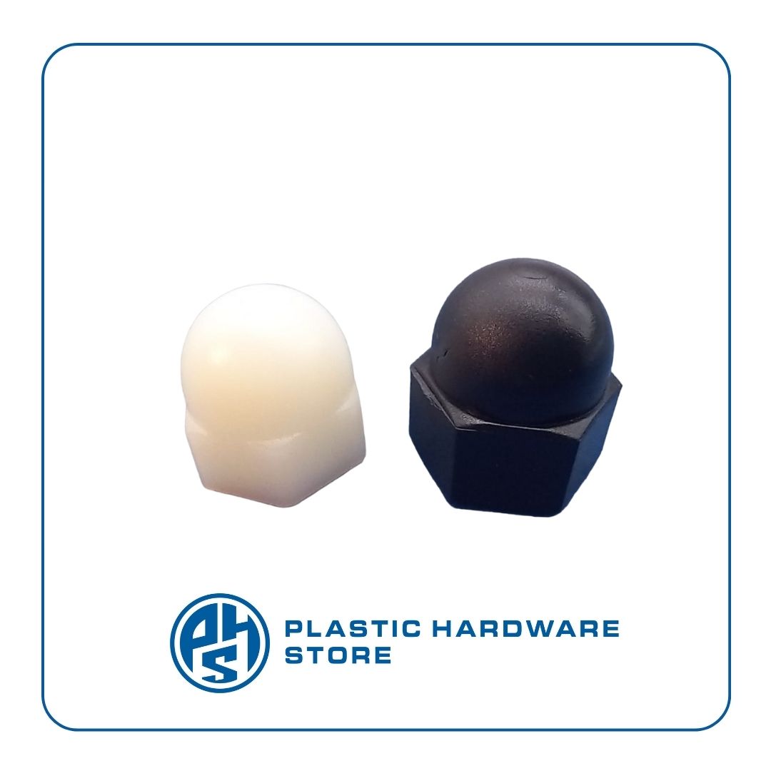 DADI FLANGIATI ESAGONALI IN PLASTICA / CON RONDELLA - Plastic Hardware Store